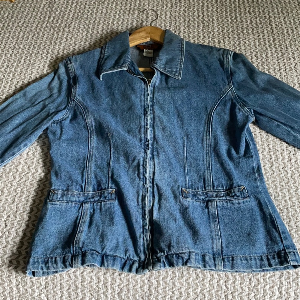 Vintage Baccini Jean Jacket